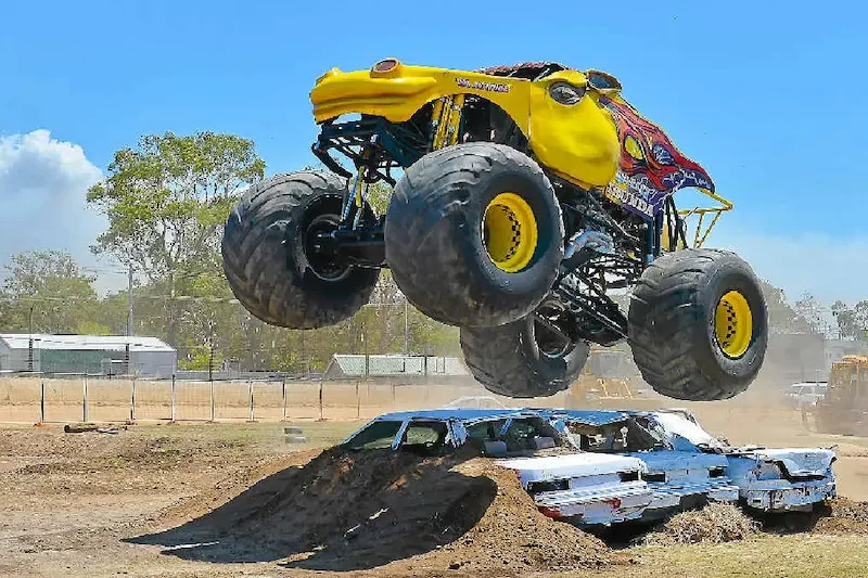 A Brief History of Monster Trucks at Gladstone Events