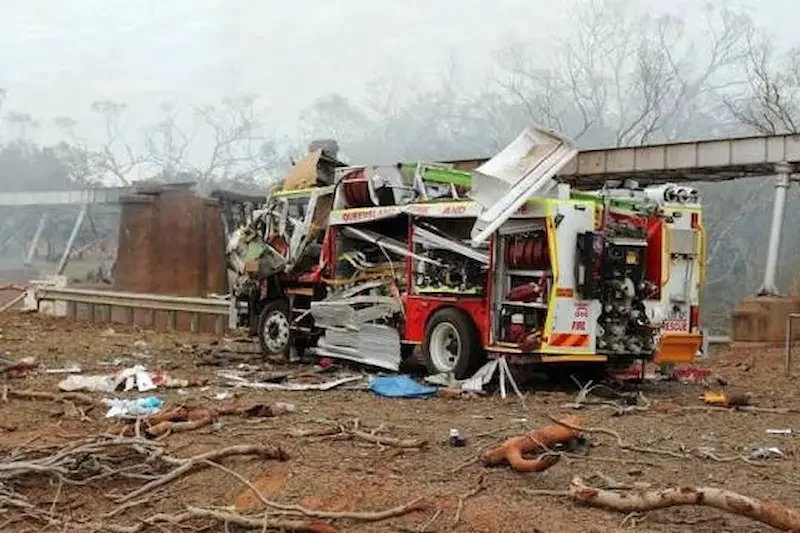 What Should You Do If You Witness a Truck Fire?