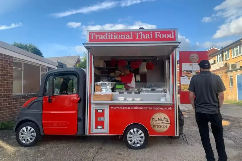 thai food truck for corporate catering