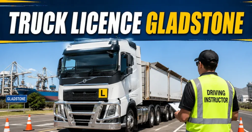 truck licence gladstone