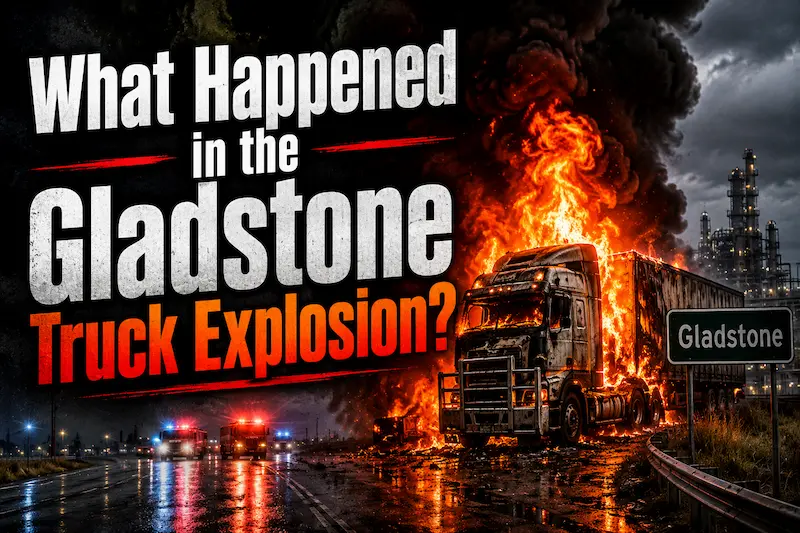 what happened in the gladstone truck explosion