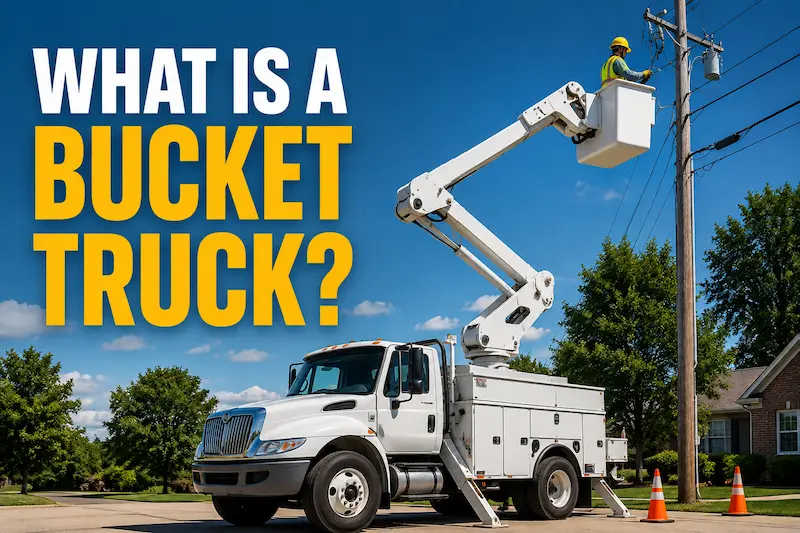 what is a bucket truck