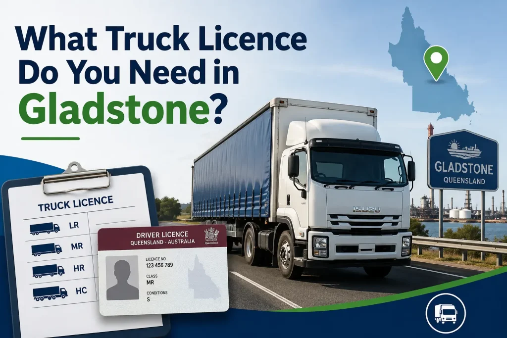 what truck licence do you need in gladstone